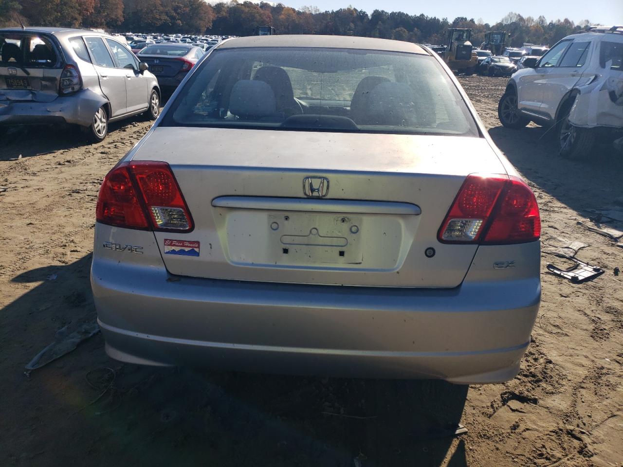 2004 Honda Civic Ex VIN: 2HGES26714H579552 Lot: 91287345