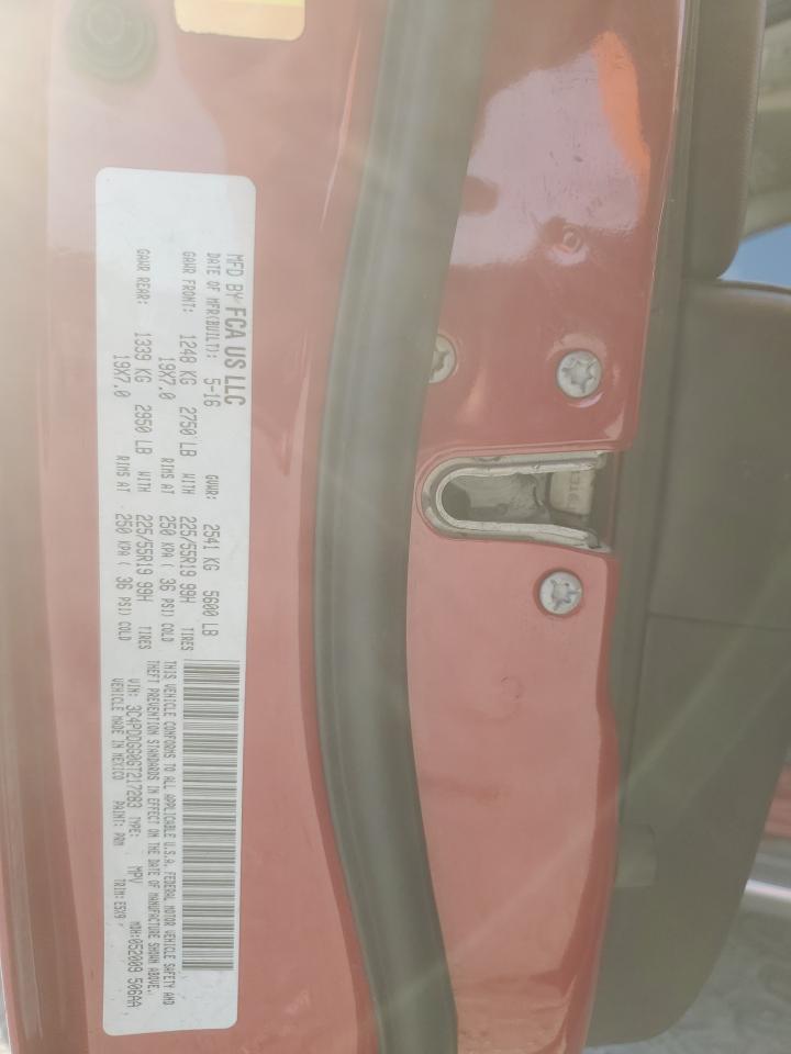 2016 Dodge Journey Crossroad VIN: 3C4PDDGG0GT217283 Lot: 92632765