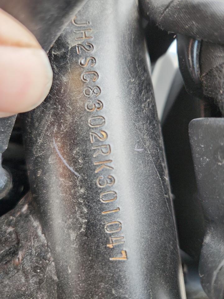 2024 Honda Cmx1100 A VIN: JH2SC8302RK301047 Lot: 93336615