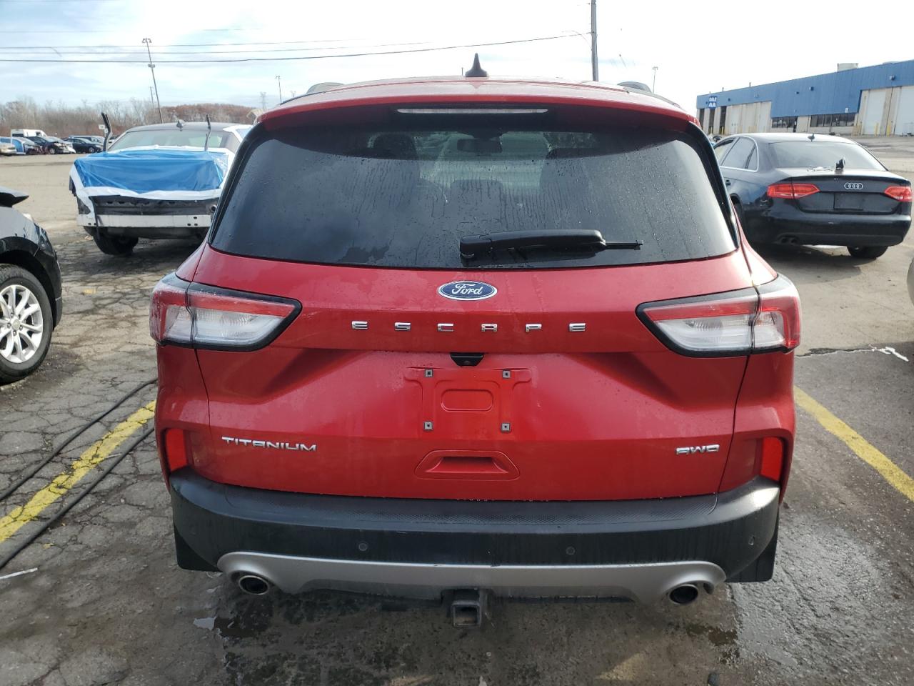 2022 Ford Escape Titanium VIN: 1FMCU9J93NUA39616 Lot: 92842095