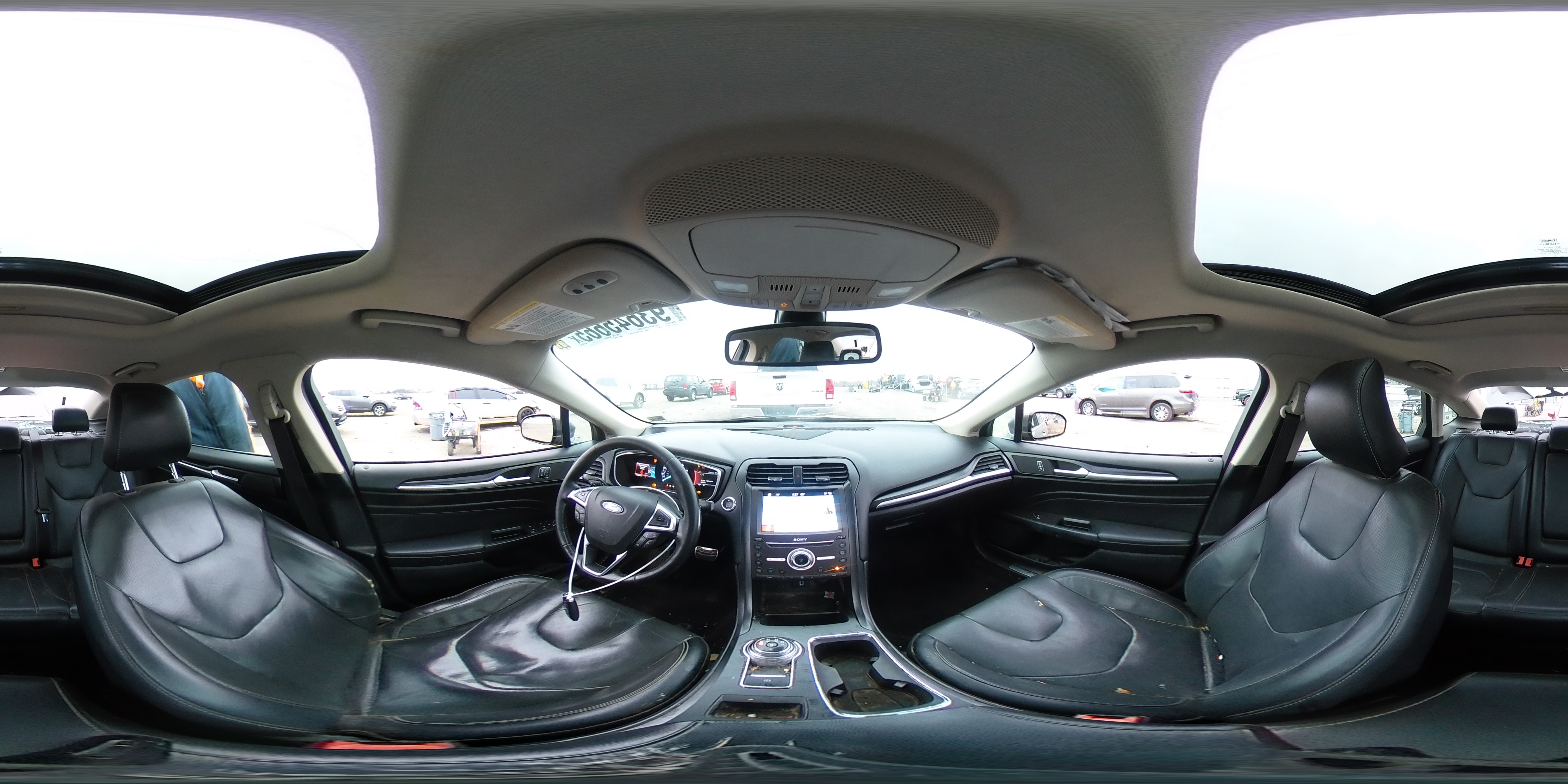 2017 Ford Fusion Titanium VIN: 3FA6P0D96HR231503 Lot: 93645665