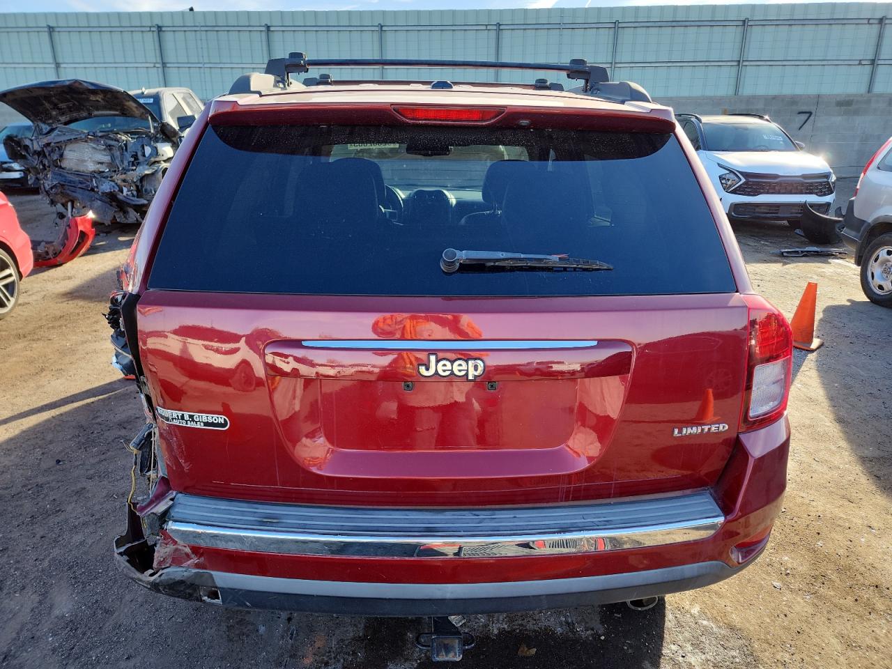 2014 Jeep Compass Limited VIN: 1C4NJCCB9ED511899 Lot: 92602665