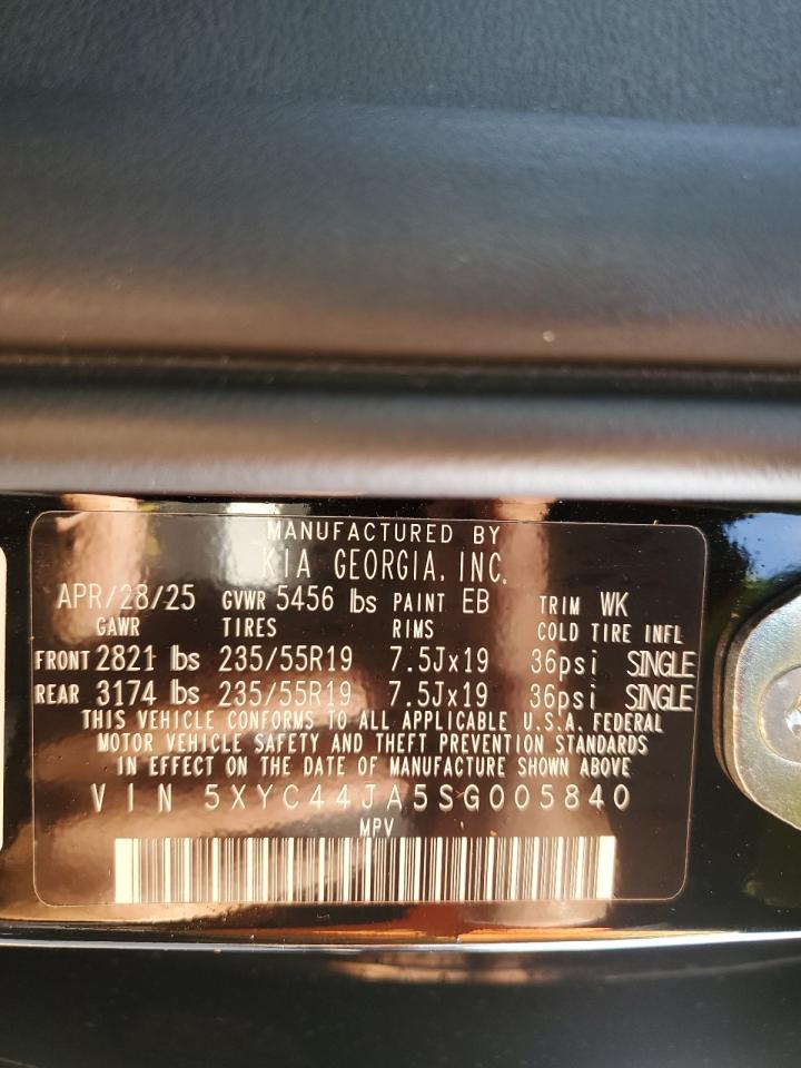 2025 Kia Ev6 Gt Line VIN: 5XYC44JA5SG005840 Lot: 91734225