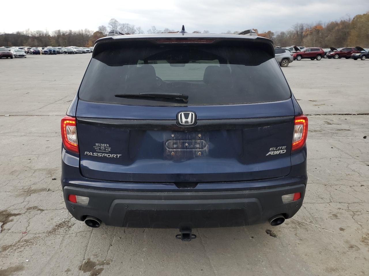2019 Honda Passport Elite VIN: 5FNYF8H0XKB026985 Lot: 91598085