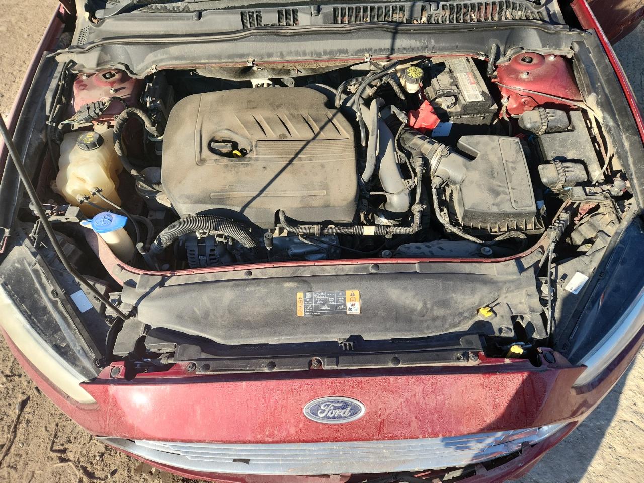 2014 Ford Fusion Se VIN: 3FA6P0HD7ER390332 Lot: 92671165