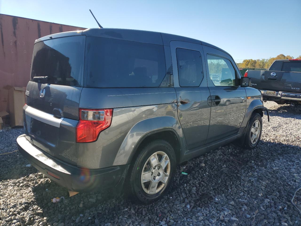 2011 Honda Element Lx grey null gas 5J6YH1H33BL002806 photo #4