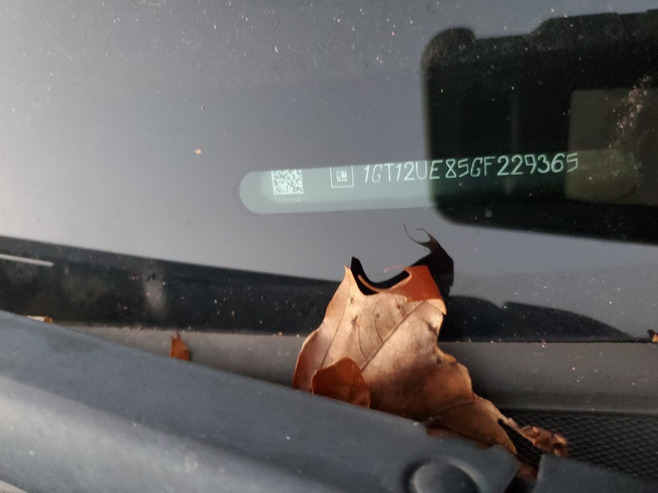 2016 GMC Sierra K2500 Denali VIN: 1GT12UE85GF229365 Lot: 93036735