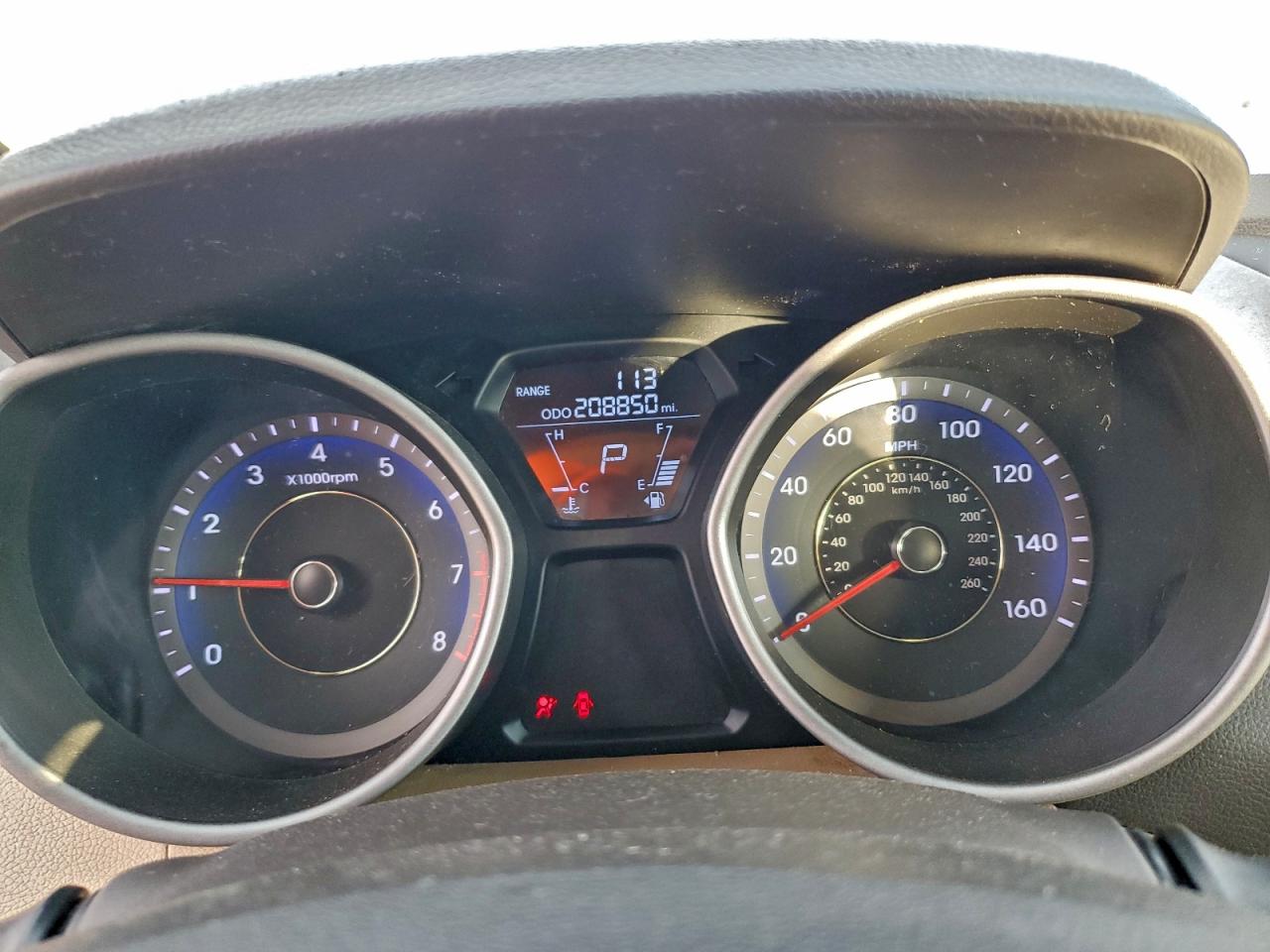 2012 Hyundai Elantra Gls VIN: KMHDH4AEXCU392876 Lot: 93843945