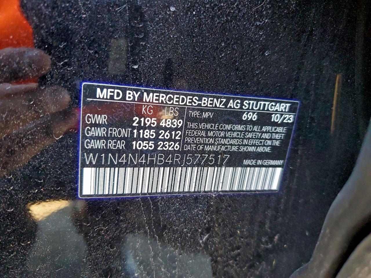 2024 Mercedes-Benz Gla 250 4Matic VIN: W1N4N4HB4RJ577517 Lot: 92922195