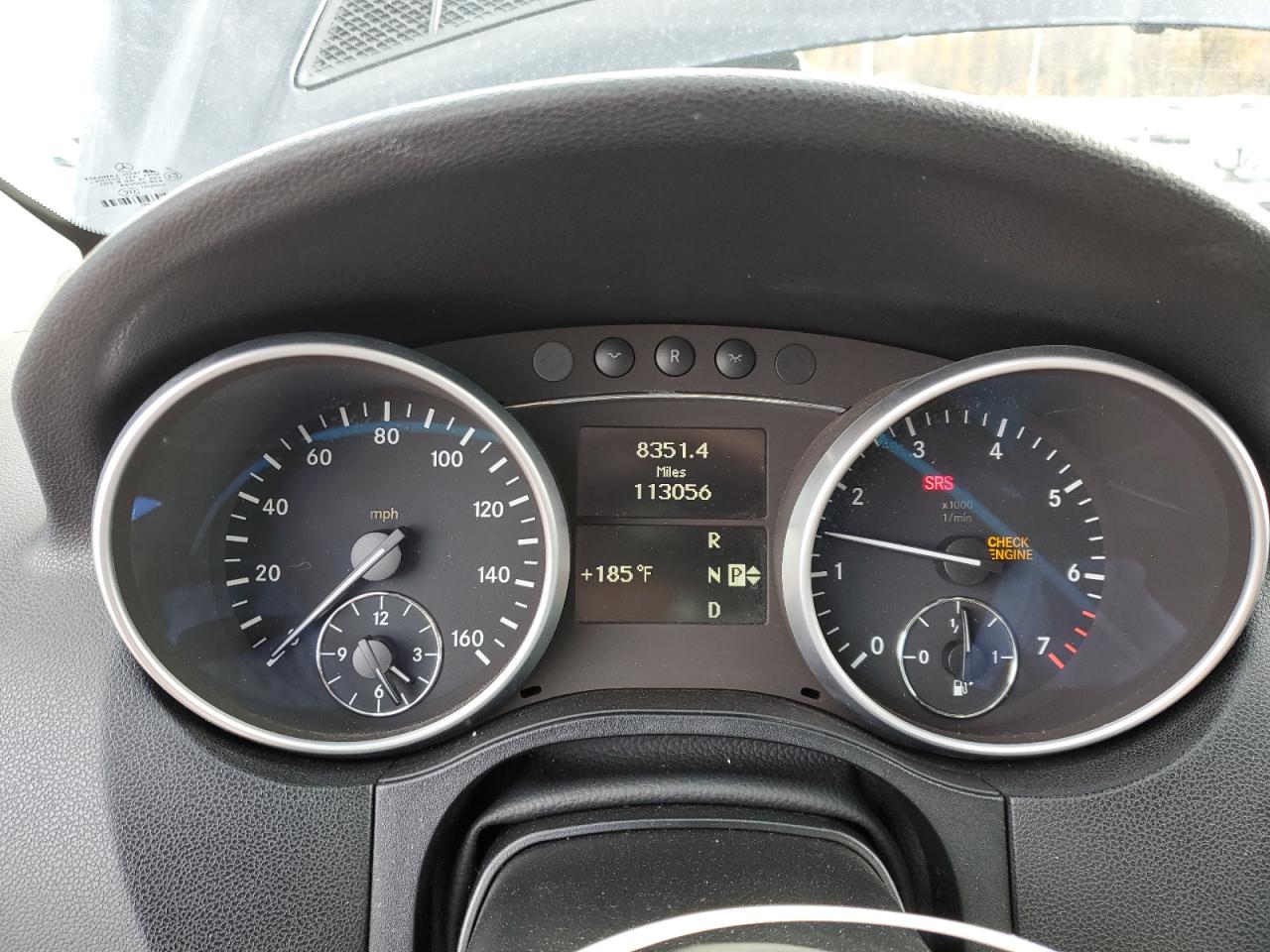 2011 Mercedes-Benz Ml 350 4Matic VIN: 4JGBB8GB3BA707532 Lot: 92367455