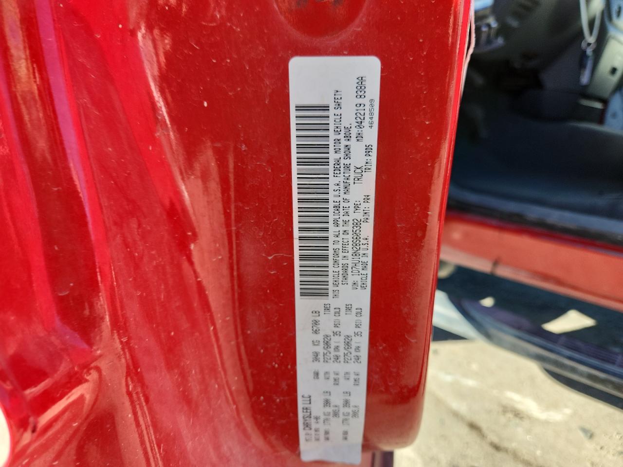 2008 Dodge Ram 1500 St VIN: 1D7HU18N28S605382 Lot: 91679465