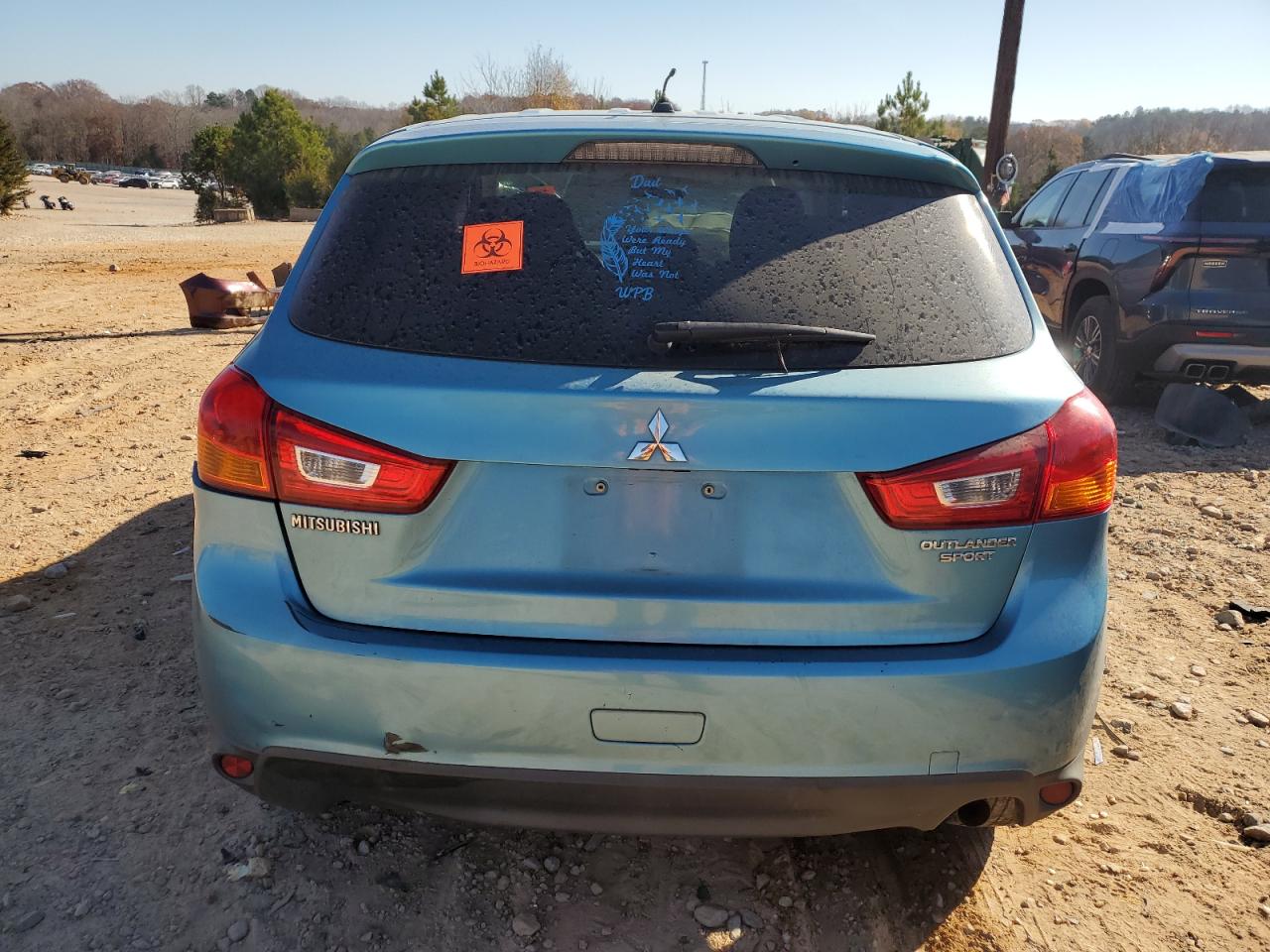 2013 Mitsubishi Outlander Sport Es VIN: 4A4AR3AU5DE015432 Lot: 93345975