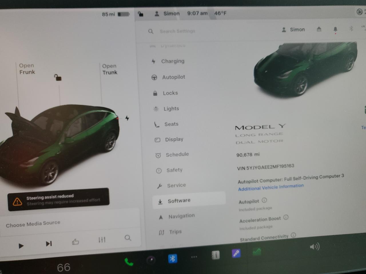 2021 Tesla Model Y VIN: 5YJYGAEE2MF195163 Lot: 91430845