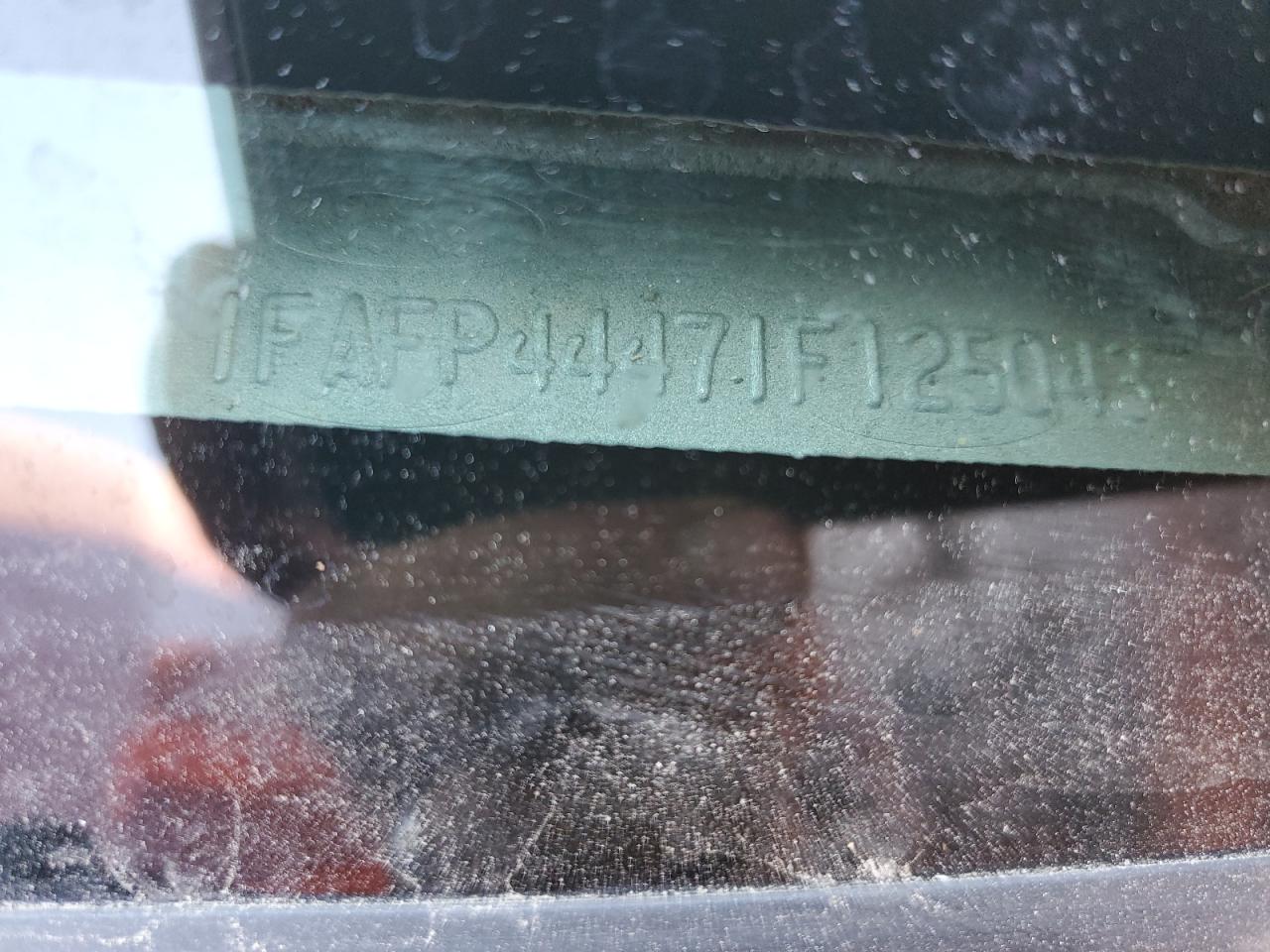 2001 Ford Mustang VIN: 1FAFP44471F125043 Lot: 92505355