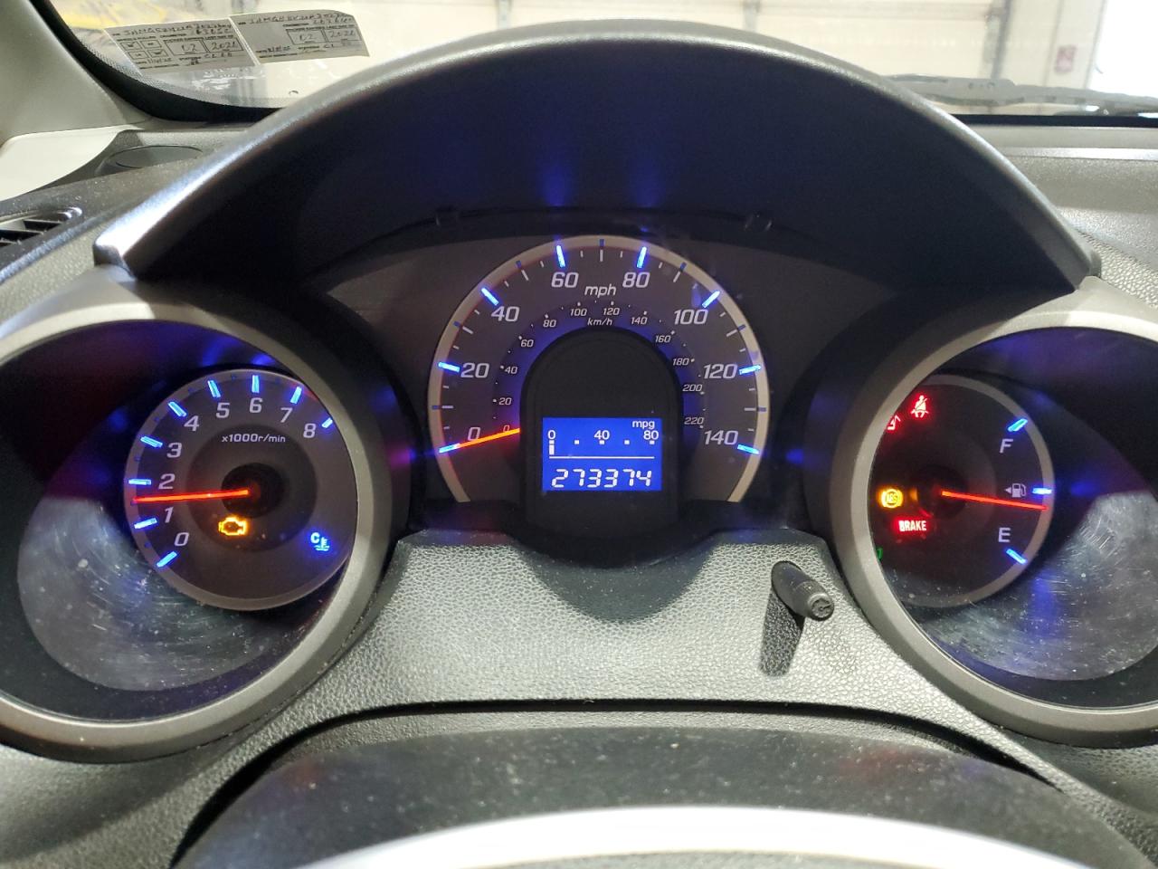 2010 Honda Fit VIN: JHMGE8H21AS023604 Lot: 93044565