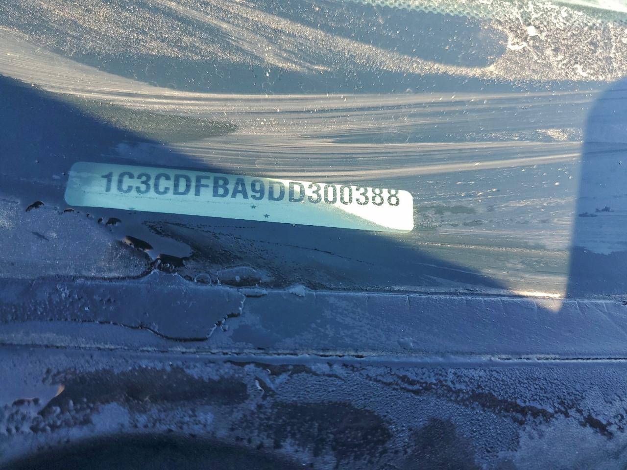 2013 Dodge Dart Sxt VIN: 1C3CDFBA9DD300388 Lot: 94381295