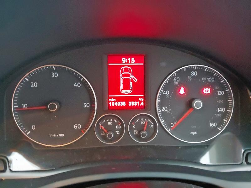 2008 VOLKSWAGEN GOLF 1.9 MATCH TDI 5DR