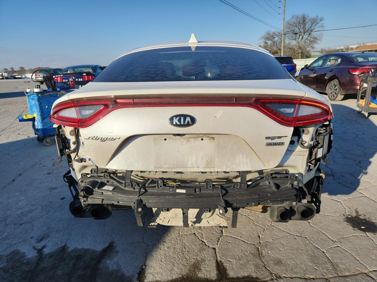 2019 Kia Stinger Gt VIN: KNAE35LC6K6047451 Lot: 92813255