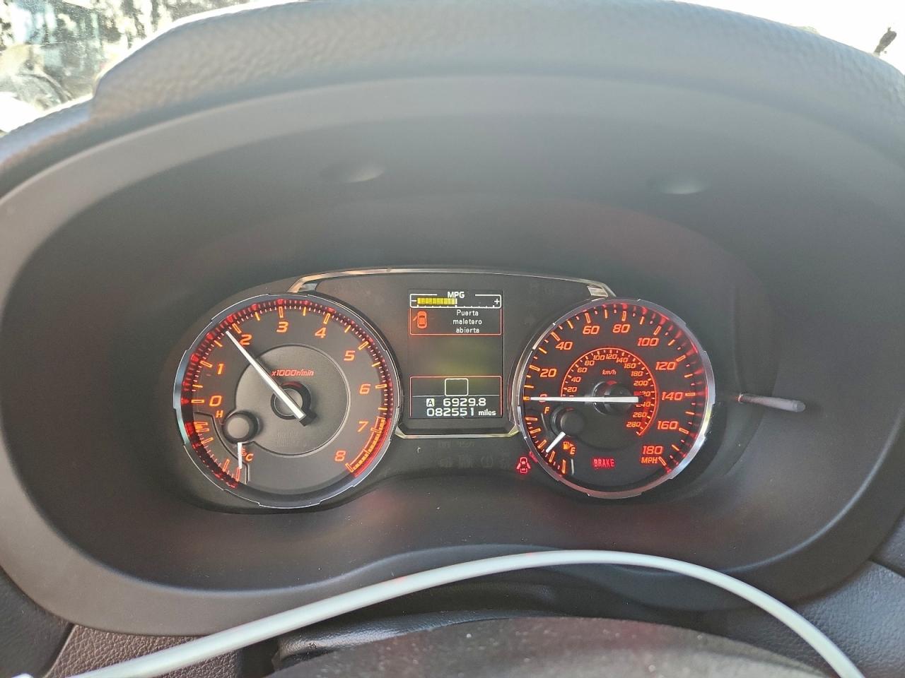 2015 Subaru Wrx Premium VIN: JF1VA1D63F9836354 Lot: 93732385