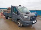 2017 FORD TRANSIT 2.0 TDCI 130PS CHASSIS CAB for sale at Copart YORK