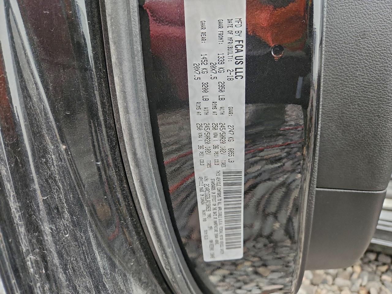 2018 Chrysler Pacifica Limited VIN: 2C4RC1GG9JR230828 Lot: 94069275