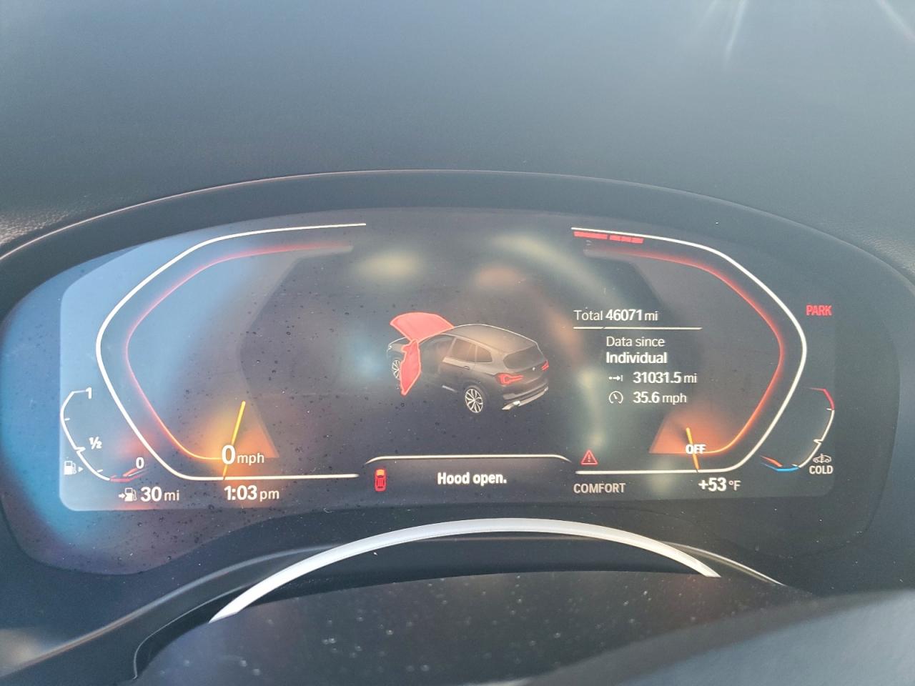 2023 BMW X3 xDrive30I VIN: 5UX53DP02P9N73948 Lot: 93658165