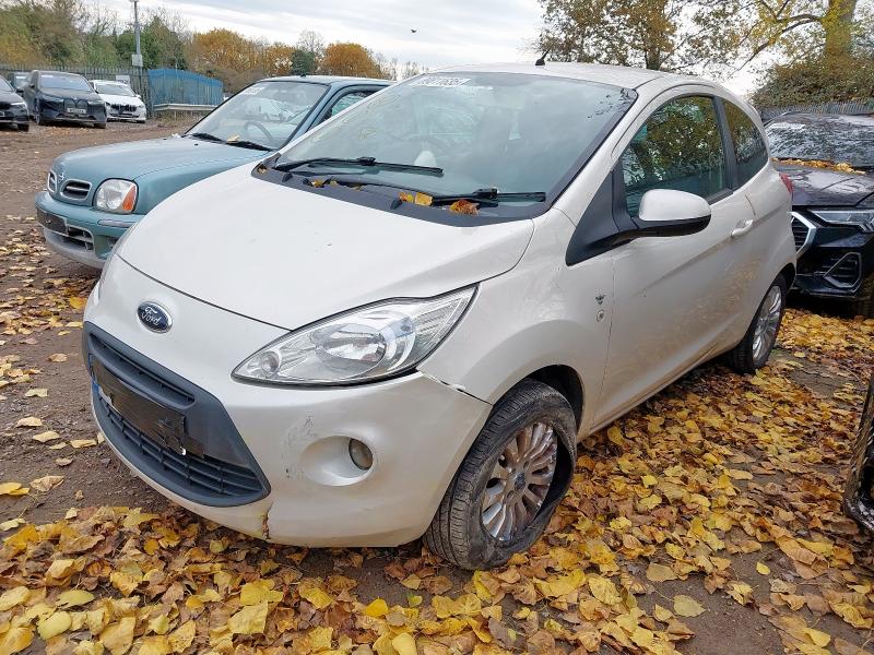 2013 FORD KA 1.2 ZETEC 3DR [START STOP] for sale at Copart SANDY
