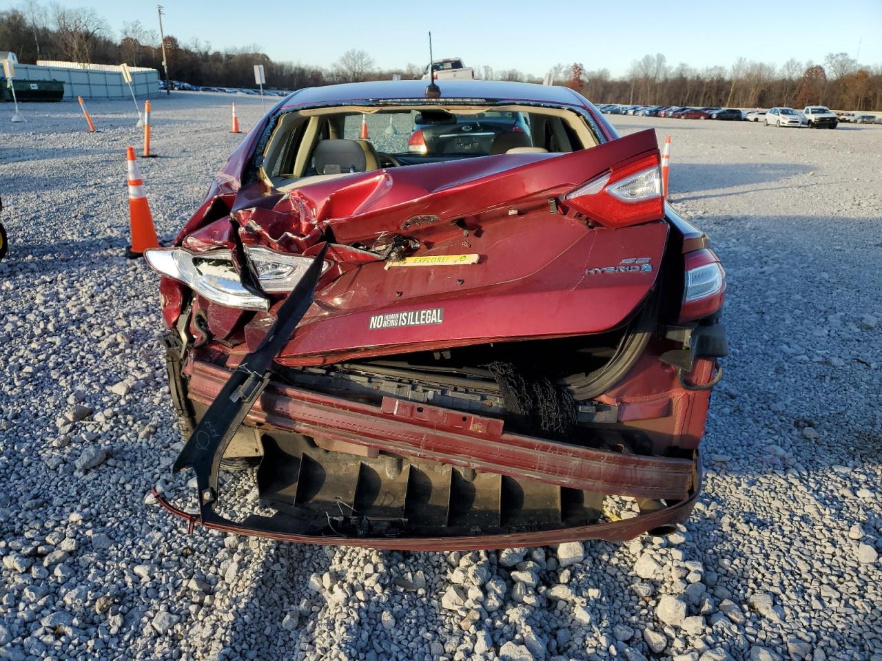 2014 Ford Fusion Se Hybrid VIN: 3FA6P0LU5ER388019 Lot: 92384415