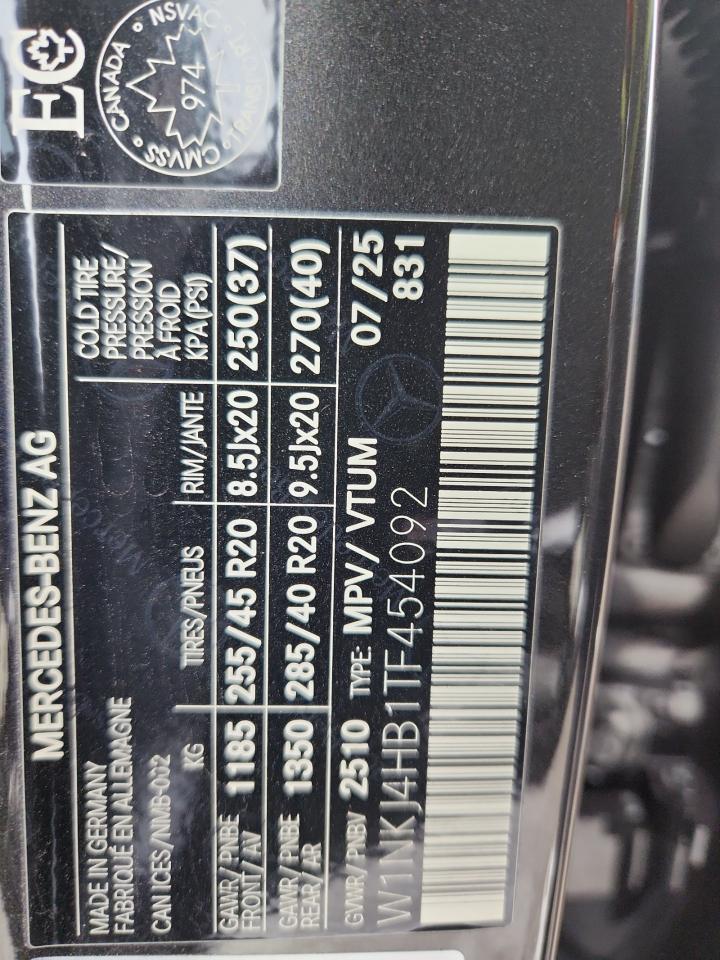 2026 Mercedes-Benz Glc Coupe 300 4Matic VIN: W1NKJ4HB1TF454092 Lot: 92332375