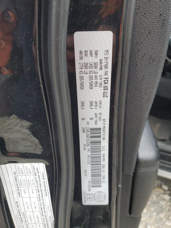 2015 Dodge Durango Sxt VIN: 1C4RDJAG6FC810396 Lot: 90899665