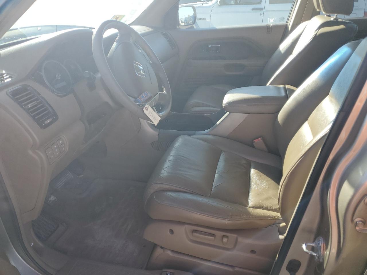 2006 Honda Pilot Ex VIN: 5FNYF18736B025672 Lot: 92385805