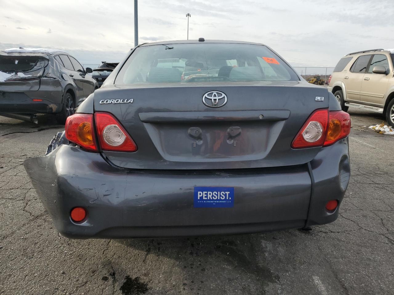 2009 Toyota Corolla Base VIN: JTDBL40E299055626 Lot: 92359835