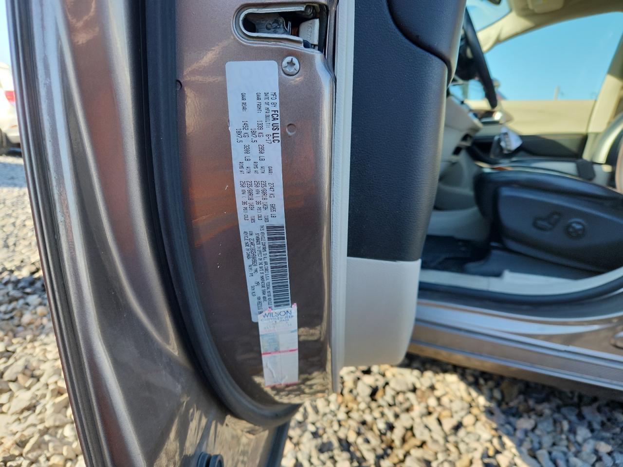 2017 Chrysler Pacifica Touring L VIN: 2C4RC1BG5HR809820 Lot: 91910685