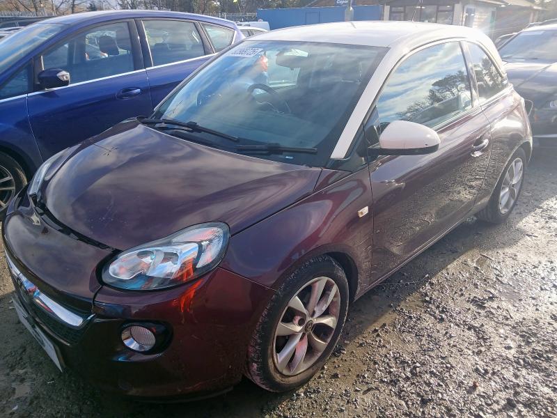 2013 VAUXHALL ADAM 1.4I JAM 3DR for sale at Copart WOLVERHAMPTON