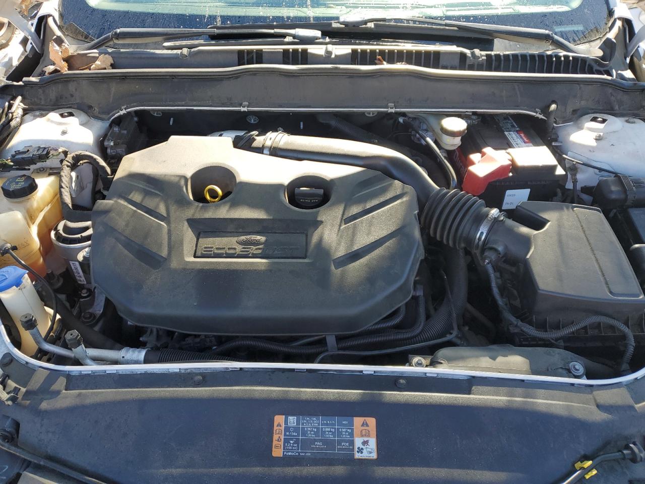 2014 Ford Fusion Titanium VIN: 3FA6P0K9XER218543 Lot: 90628945