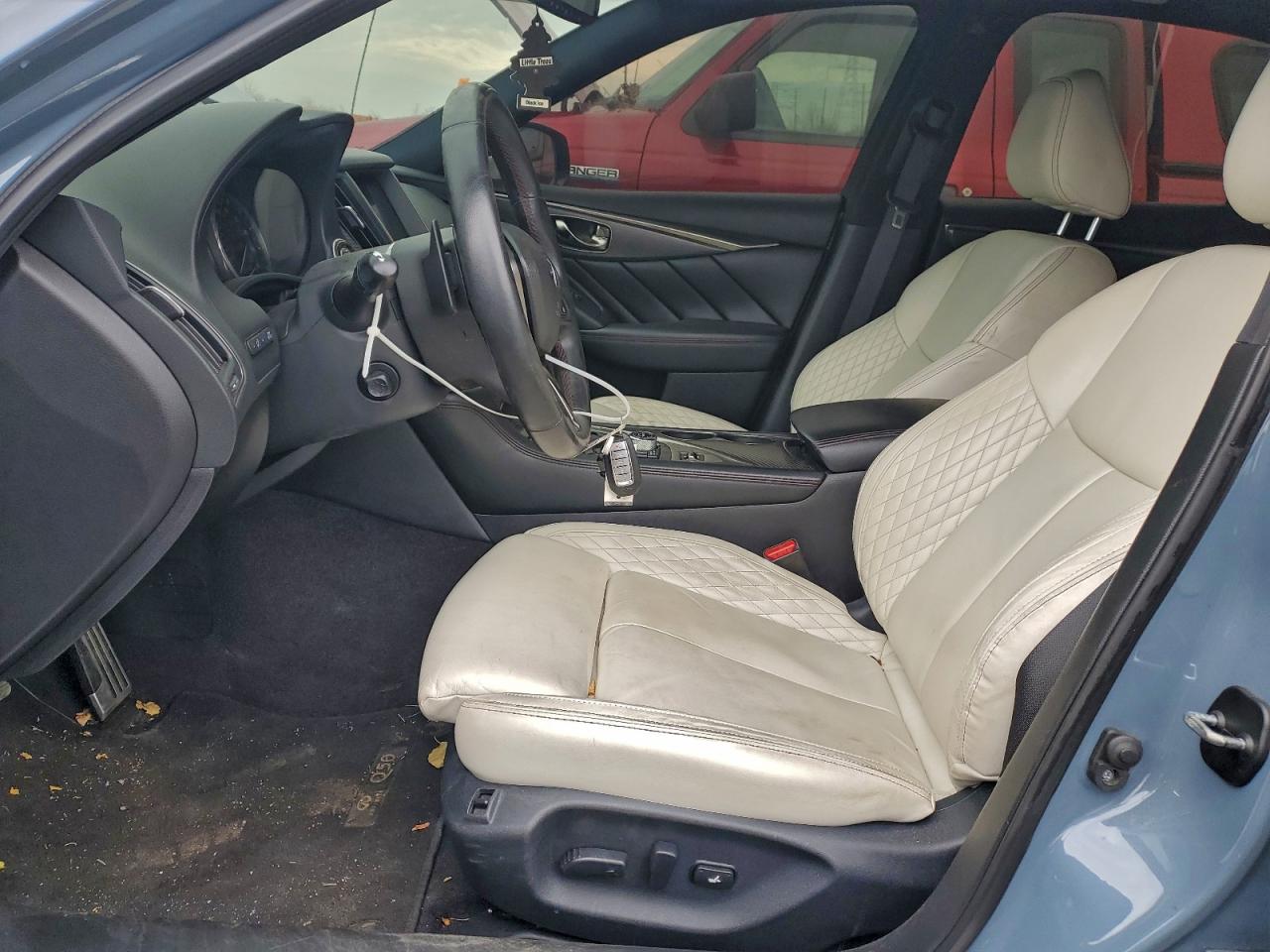 2021 Infiniti Q50 Red Sport 400 VIN: JN1FV7DP4MM850372 Lot: 94139635