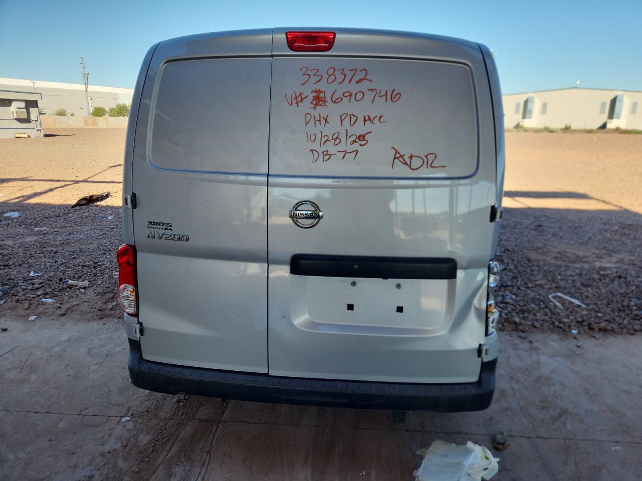 2020 Nissan Nv200 Delivery Van VIN: 3N6CM0KN8LK690746 Lot: 91828785