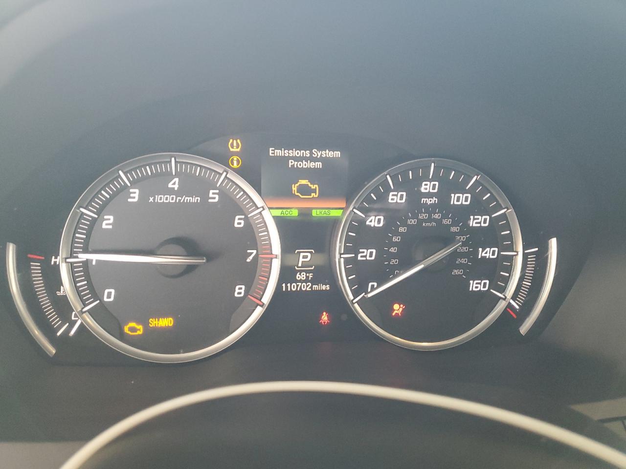 2016 Acura Mdx Advance VIN: 5FRYD4H90GB001595 Lot: 92105455