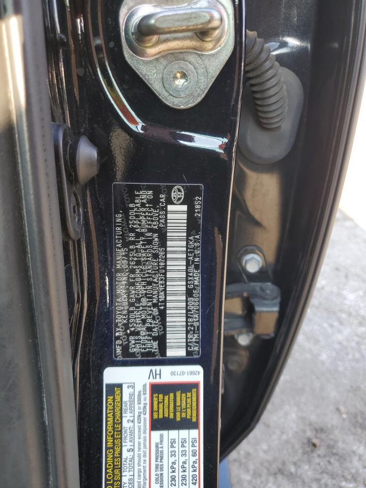 2015 Toyota Avalon Xle VIN: 4T1BK1EB3FU187265 Lot: 93109185