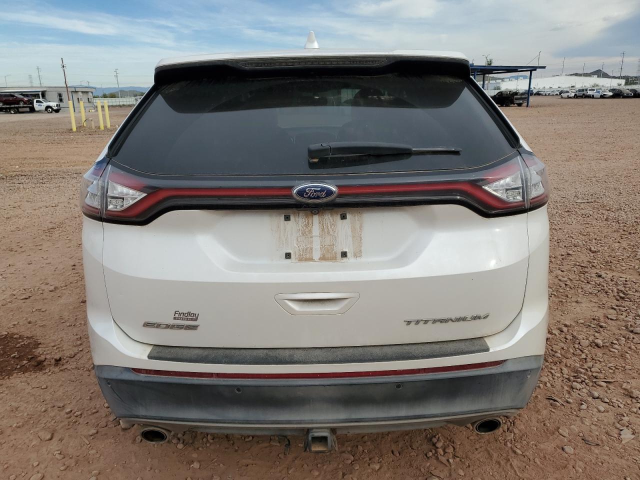 2015 Ford Edge Titanium VIN: 2FMTK3K8XFBC40378 Lot: 85422915