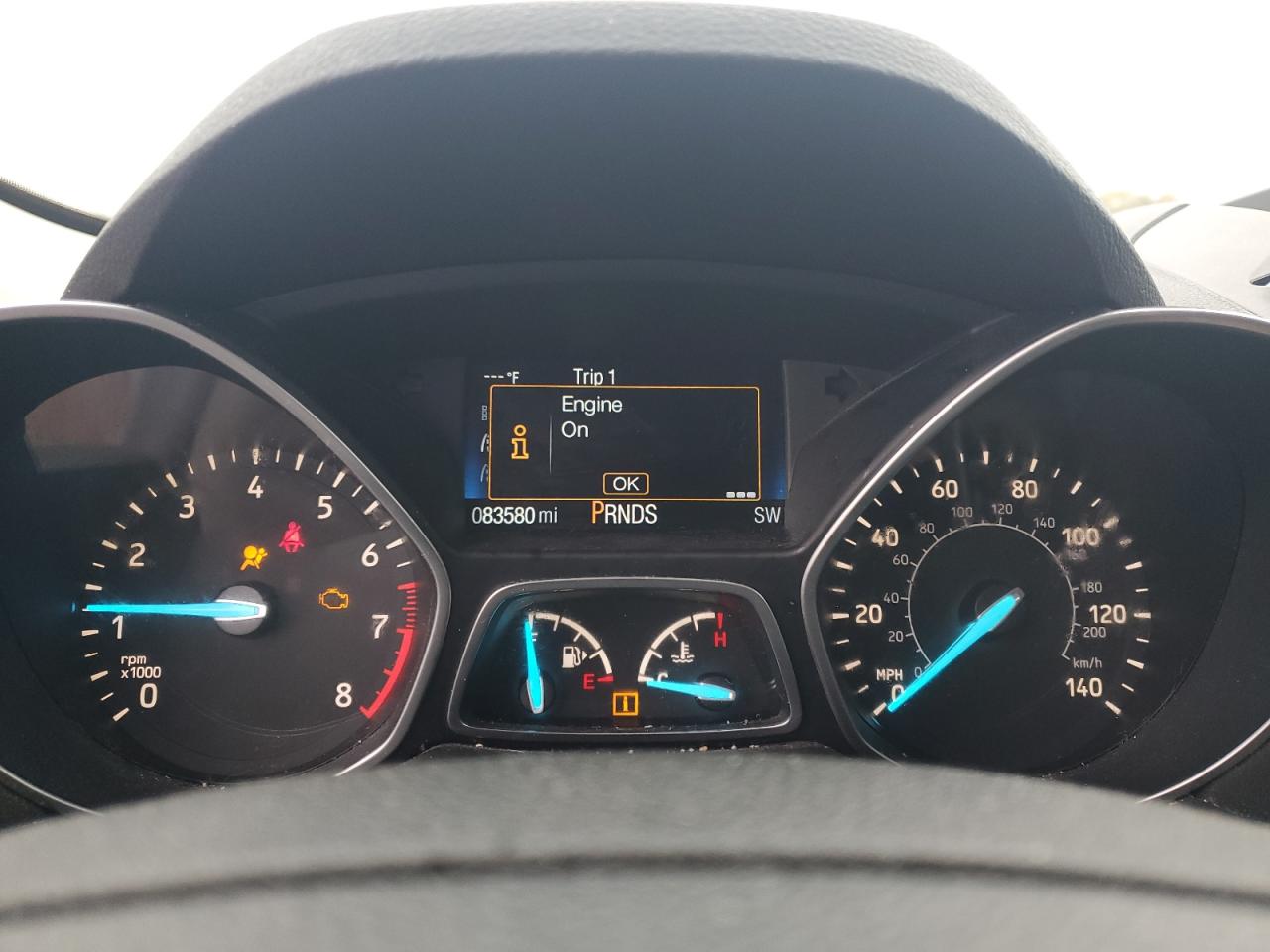 2017 Ford Escape Se VIN: 1FMCU0GD7HUB14703 Lot: 92212395