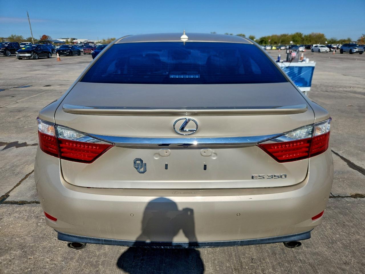 2013 Lexus Es 350 VIN: JTHBK1GG6D2077153 Lot: 93753585