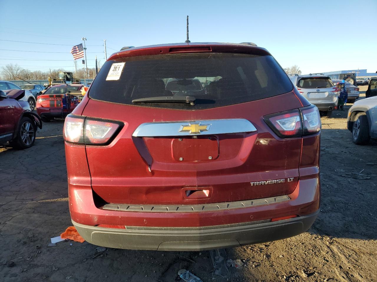 2015 Chevrolet Traverse Lt VIN: 1GNKRGKD9FJ158550 Lot: 93095995