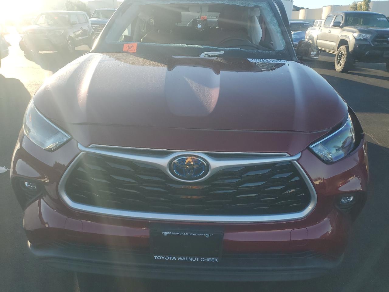 2022 Toyota Highlander Hybrid Le VIN: 5TDBBRCH4NS561024 Lot: 93221515