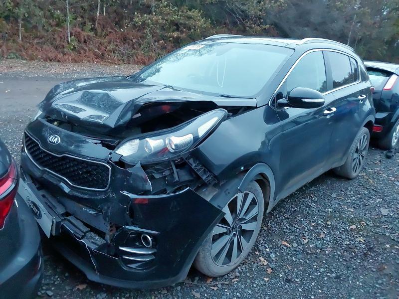 2017 KIA SPORTAGE 1.7 CRDI ISG 3 5DR for sale at Copart WOLVERHAMPTON