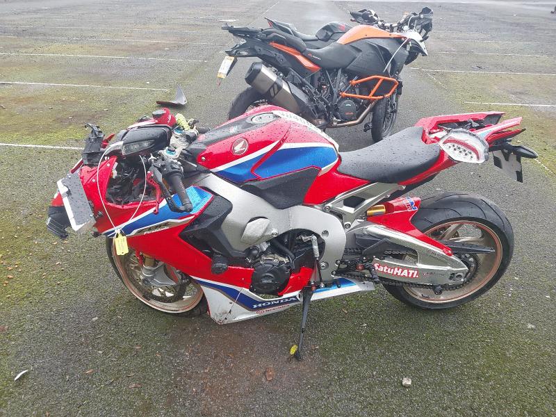 2017 HONDA CBR 1000 S2-H  for sale at Copart SANDTOFT