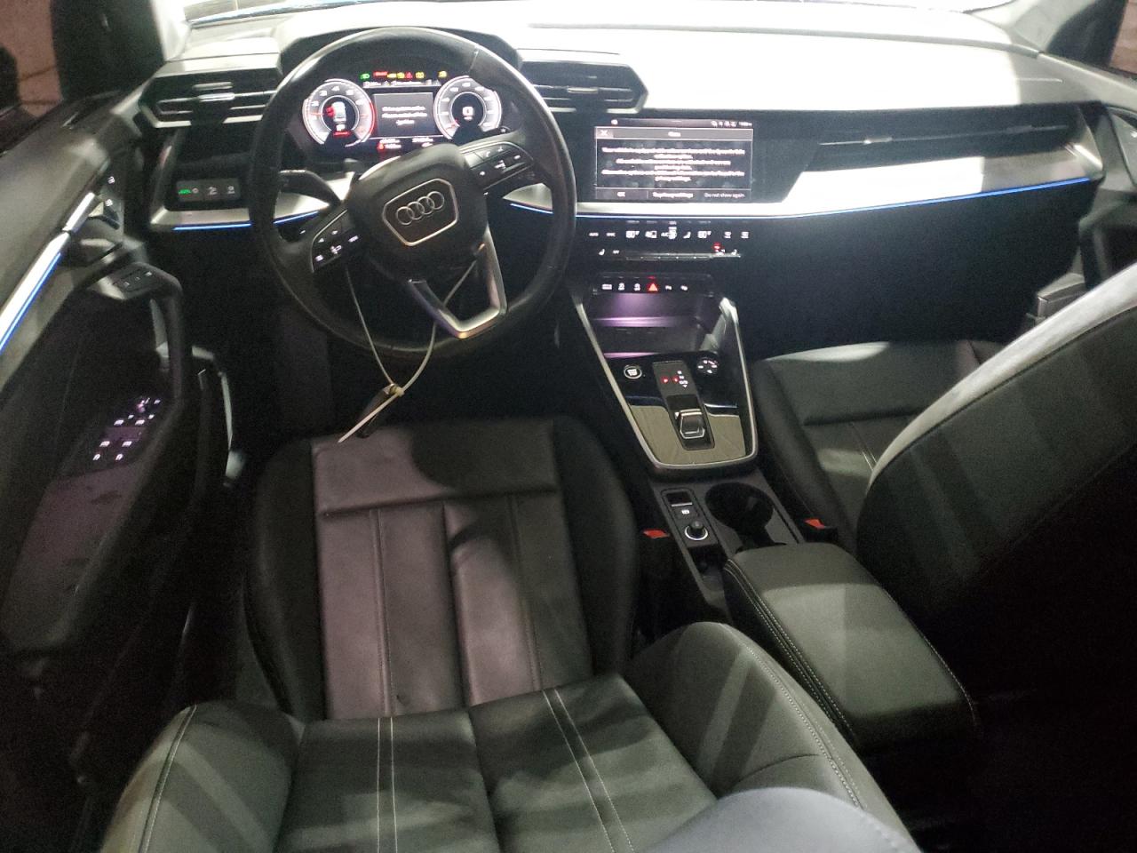 2022 Audi A3 Premium Plus VIN: WAUHUDGY8NA077059 Lot: 93292015