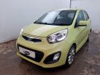 2011 KIA PICANTO 1.25 3 5DR for sale at Copart WESTBURY