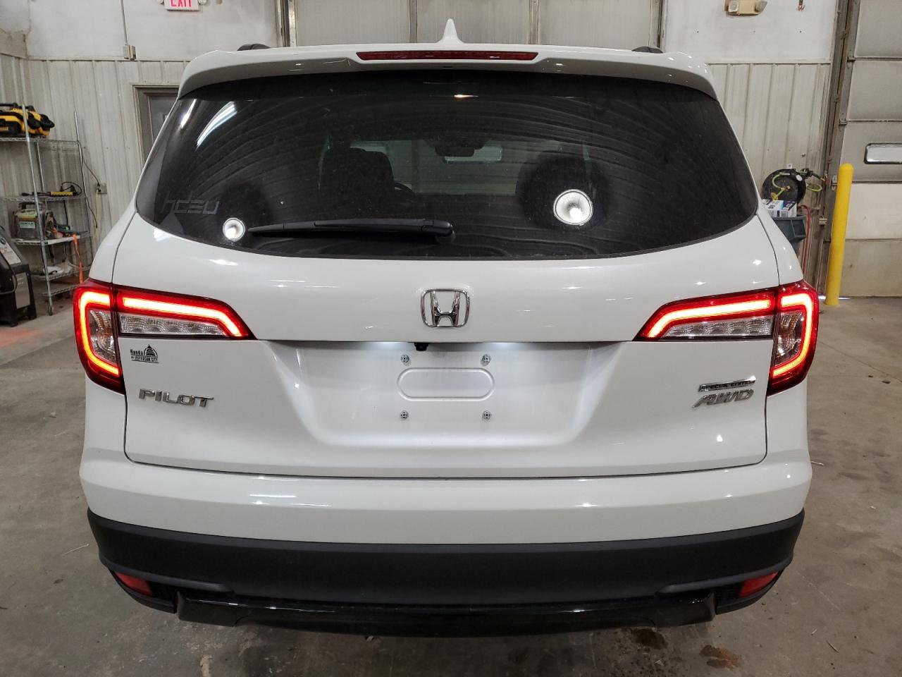 2022 Honda Pilot Se VIN: 5FNYF6H28NB053077 Lot: 91249425
