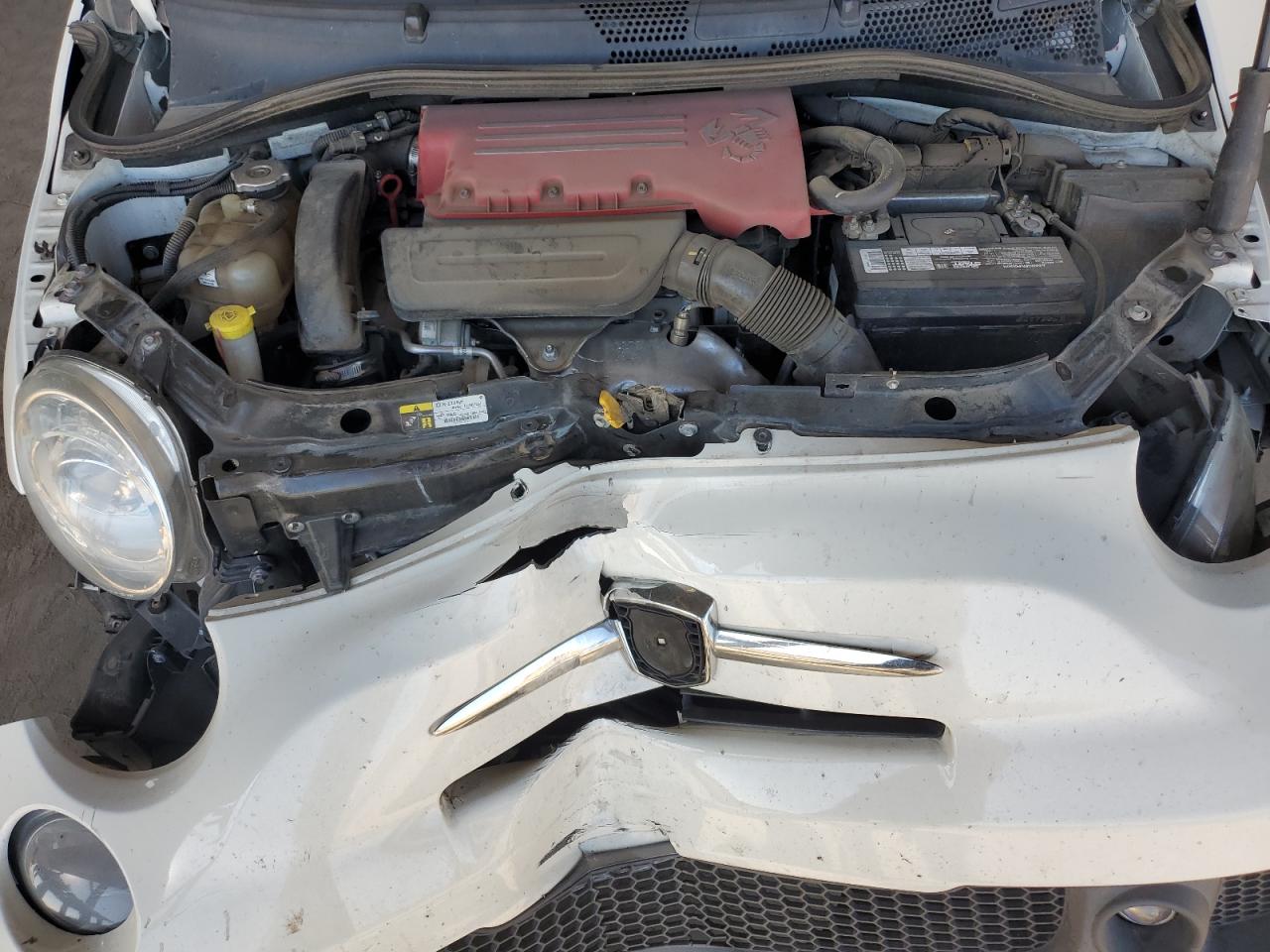 2015 Fiat 500 Abarth VIN: 3C3CFFFH1FT590401 Lot: 91778925